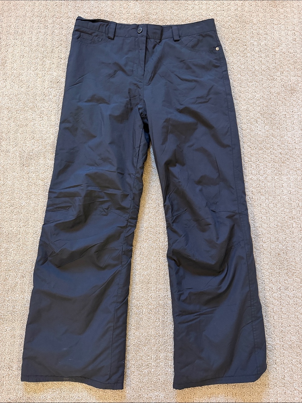 Obermeyer Jenna Jean Girls 18/20 Black Insulated  Ski/Snow Pants 35084